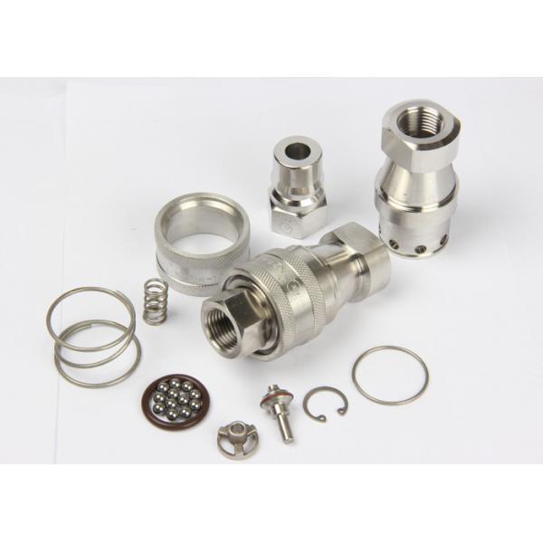 Quality KZF Flat Face Hydraulic Fittings Female Thread Stainless Steel SS304 For for sale