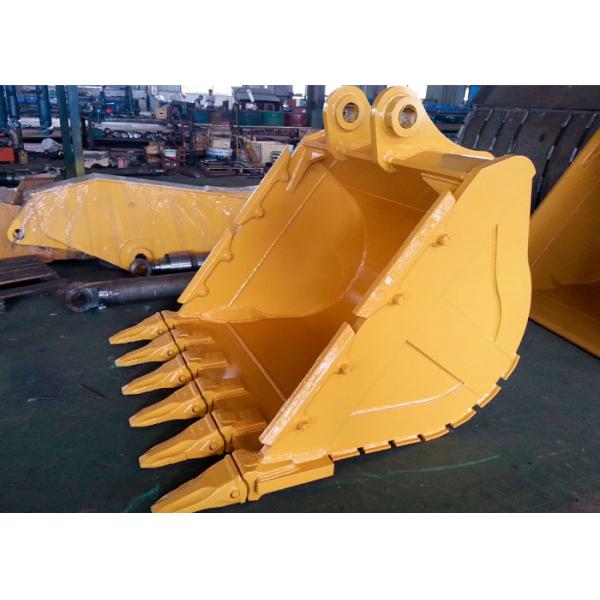 Quality Wheeled Extension CAT336 Excavator V Ditching Bucket With 6 Teeth for sale
