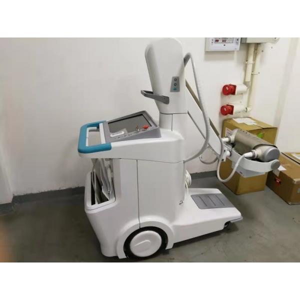 Quality Mobile and digital x ray machine with big castors for sale