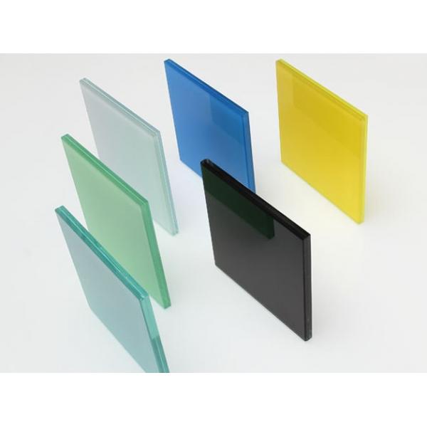 Quality Extra Clear Tempered Over Laminated Glass 6.38mm With Colorless Colored PVB Film for sale