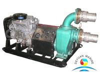 China Sea Water Cooling Diesel Engine Driven Water Pump With CCS Certificate factory