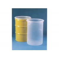 Quality Transparent Straight Bottom Clear Drum Liners , Disposable Rigid Drum Liners for sale
