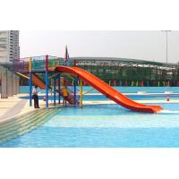 Quality Mini Water Park Equipment Fiberglass Swimming Pool Slide For Kids Playground for sale