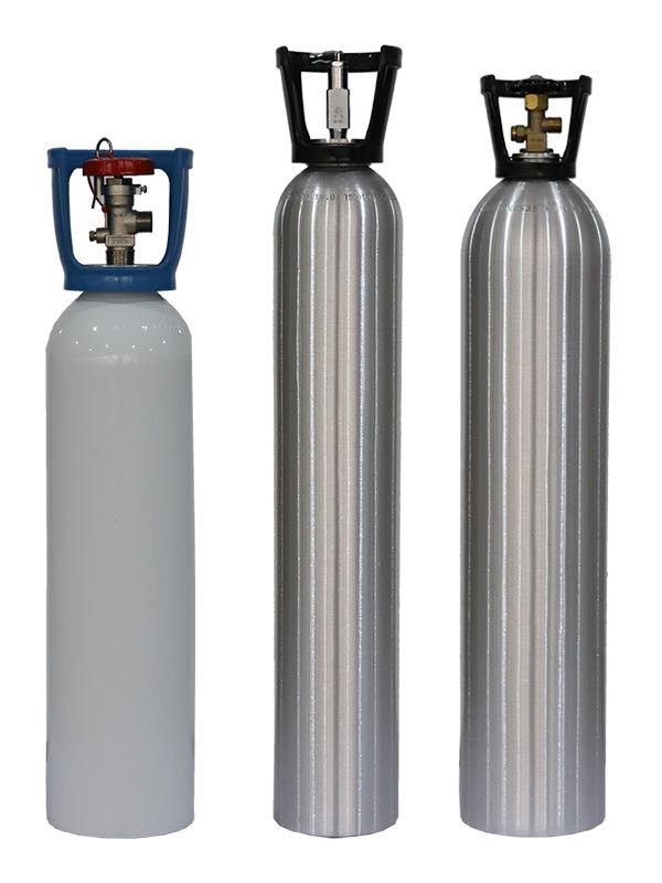 China ISO 7866 AA6061 Aluminum Gas Cylinder Industrial factory