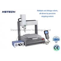 China Automatic Soldering Robot Dual Work Table Fast Switching System 300x300mm Double Y Platform factory