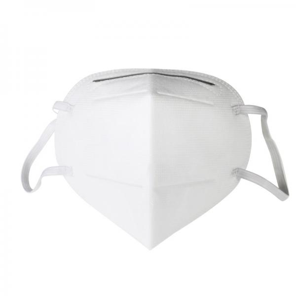 Quality Safety Protective Fold Flat Mask , Disposable N95 Mask With High Filter for sale