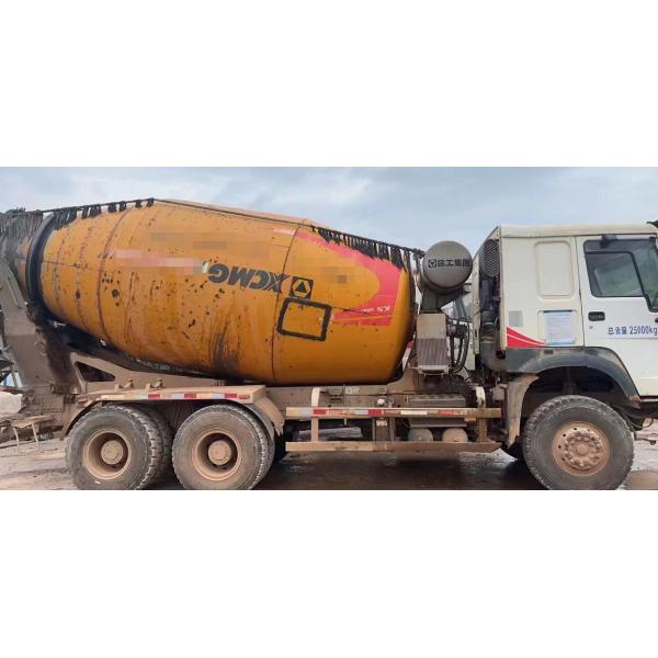 Quality XCMG Used Concrete Mixer Truck 12m3 XZJ5250GJBA1 2015 Model for sale