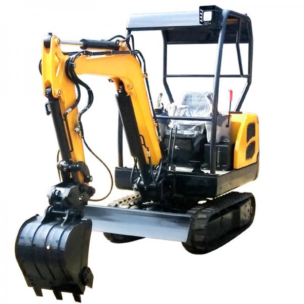Quality SGS 1.8 T Excavator EPA Small Digging Machine For Garden for sale