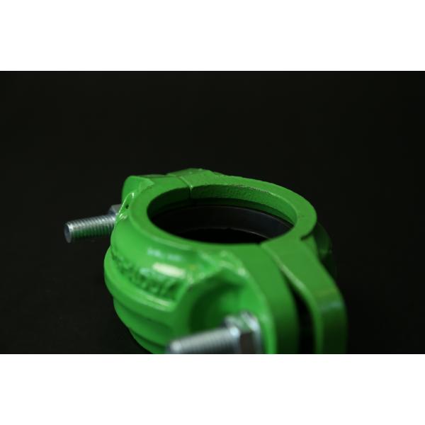 Quality Oil Pipeline Ductile Iron Pipe Repair Clamps Groove Fast Installation for sale