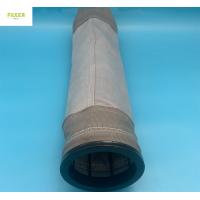 China Bulked Yarn Fiberglass PTFE Membrane Filter Bag High Temperature Alkali Free factory