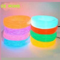 China high bright decorative el wire, el lighting wire, neon wire with multi colors factory