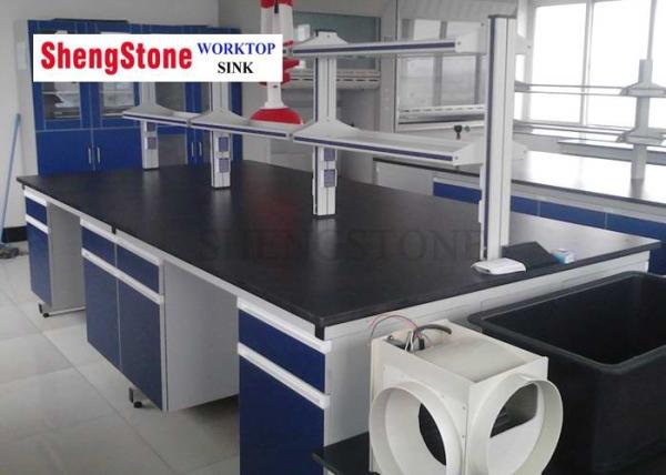 College Physics Lab Epoxy Resin Countertops High Hardness Strong