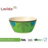 China Multipurpose Colorful Bamboo Fiber Bowls , Dishwasher Safe Bamboo Cereal Bowls factory