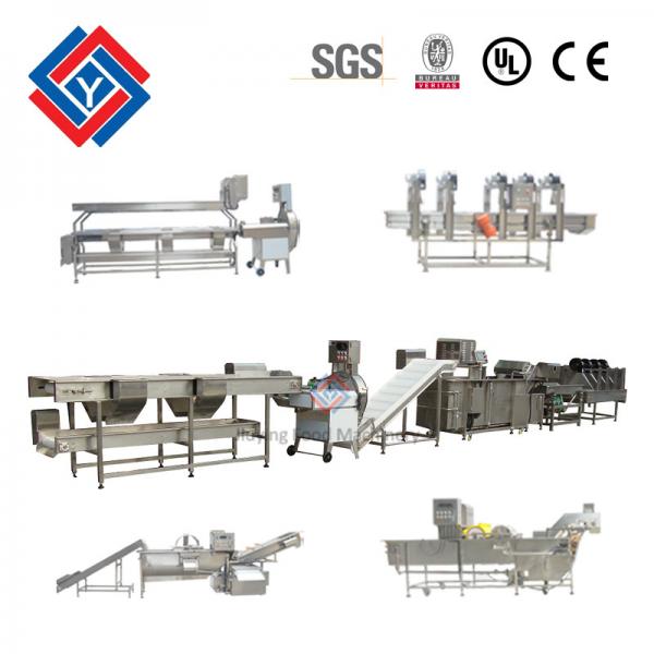 Quality Mushrooms Salad Processing Line / Vegetable And Fruit Washing Equipment for sale