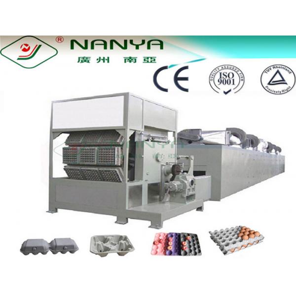Quality Recycling Paper Egg Tray Production Line , Egg Carton Making Machine 3000Pcs/ H for sale