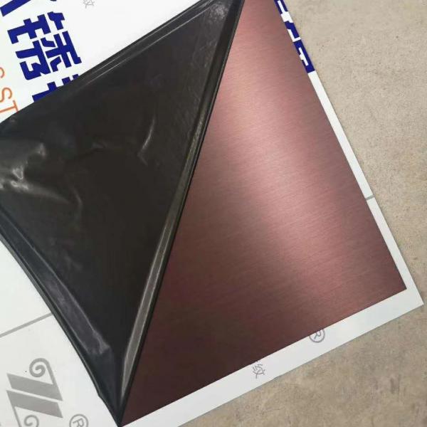 Quality Gold Etching 304 201 Stainless Steel Sheet Gold Color ASTM EN DIN JIS GB for sale