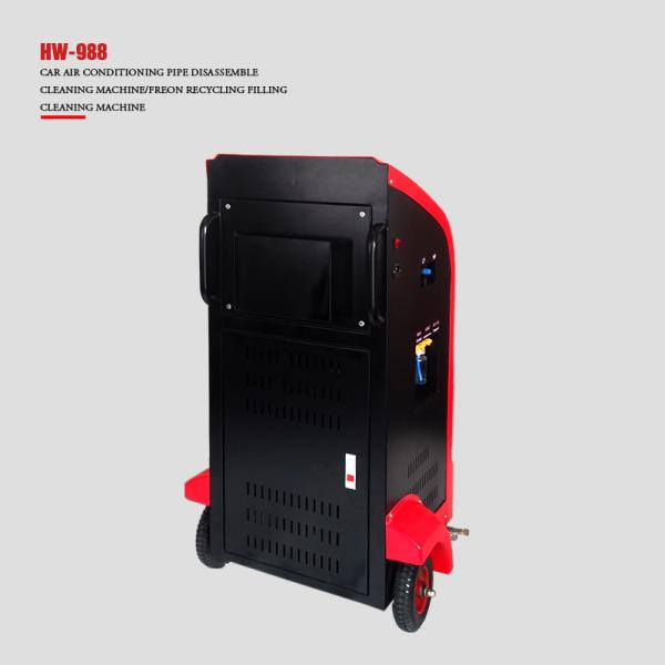 Quality 1 Horsepower 5.4m3/H Portable R134a Car AC Recovery Machine Inflatable wheel for sale