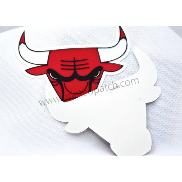 Quality Realistic TPU Heat Transfer Label Animal 2D 3D Bull Head Pattern for sale
