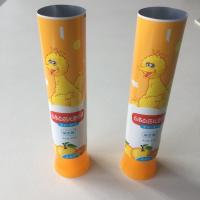 China Colourful DIA30 Kids Toothpaste Tube With Latest Wisted Off Tube Shoulder factory
