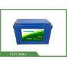 China Lithium Iron Phosphate Deep Cycle Battery Pack Lifepo4 Zero Emission For Solar RV factory