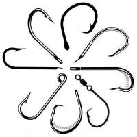 China Commercial Sea Fishing Hooks , Stainless Steel Fishing Hooks OEM Service factory