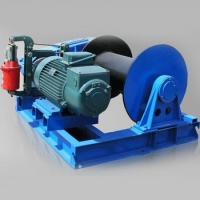 China 1-10 Tons Fast Speed Double Cable Drum Electric Piling Winch With Wire Rope factory