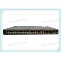 Quality Cisco Switch Ws-C2960+48pst-L Catalyst 2960-Plus Fiber Optic Network Switch 48 10 / 100 Poe Lan Base 16 Gbps for sale