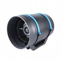 China Plastic Blade 6 8 inch Silent Bathroom Inline Duct Booster Fan for Ventilation Exhaust factory
