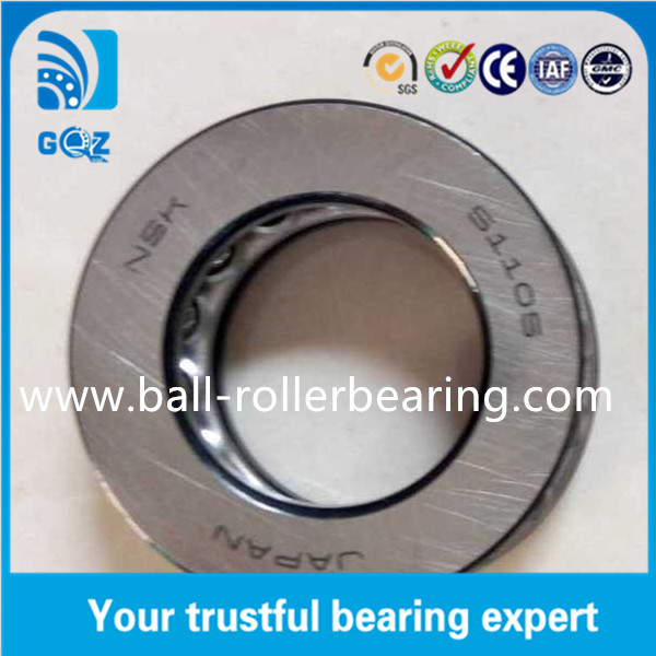 Quality 51105 Thrust High Precision Ball Bearing Outside Diameter 42mm With Steel Cage for sale