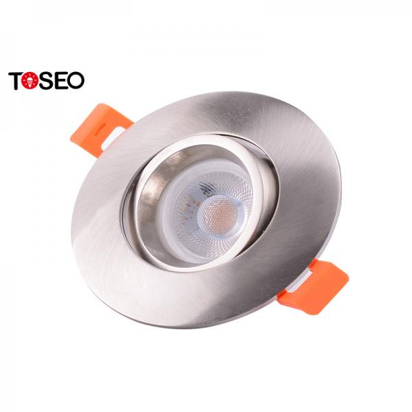 Quality 100mm Round Recessed Downlights Fixture IP20 For Shops / Hotel for sale