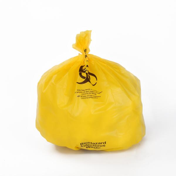 Quality 25 Gallon Biohazard Plastic Bags for sale