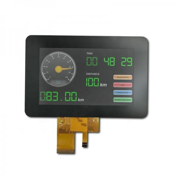Quality RGB 5 Inch Tft Lcd Display , Tft Capacitive Touchscreen 800x480 Dots for sale