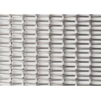 Quality 4.2mm Knitting Lock Crimp Wire Mesh Cupboard Decorative Partitions Facade for sale