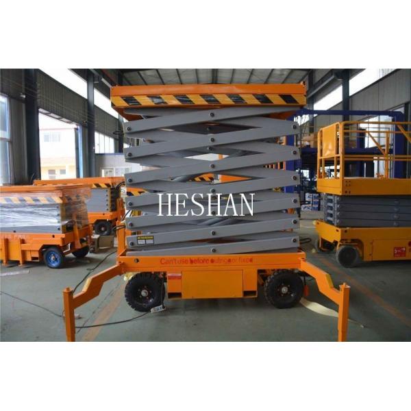 Quality 20M Battery Operated Scissor Lift Table Automotive Hydraulic For Aerial Work for sale