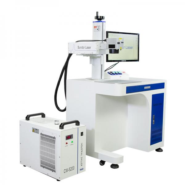 Quality High Precision 5W UV Laser Engraving Machine Cold Working For Glass Metal Plastic for sale