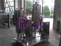 China 3000L Three Tanks Coke Cola Carbonated Drink Mixer for soft drink processing line factory