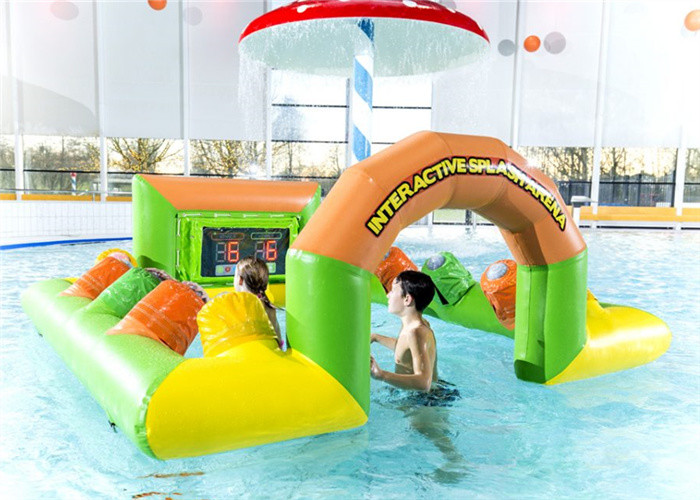 China Water Light Strike Table Inflatable Sports Games With IPS For Toodler factory