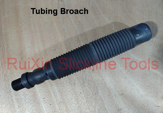 Quality Alloy Steel 2 Inch Tubing Broach Gauge Cutter Slickline for sale