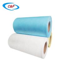 China PE Film Laminated SMS Nonwoven Raw Material Disposable Medical Supplies Roll factory