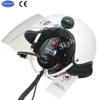 China Noise cancel Powered paragliding helmet PPG helmet EN966 Paramotor helmet White Black Blue Red factory
