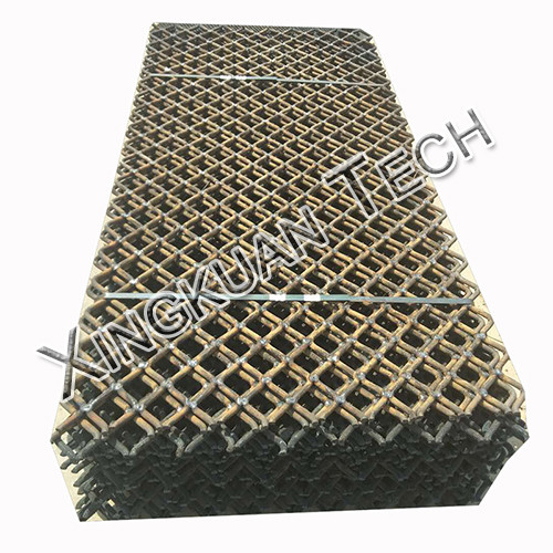 Quality Manganese Steel Welded Mesh Used In Large Stone Process Asphalt Mixing Station for sale