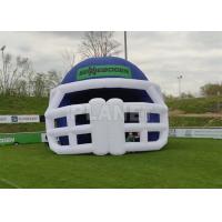 China High School Inflatable Football Helmet Tunnel Inflatable Football Team Helmet Tunnel Entrance For Sport Teams factory