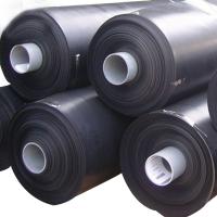 China Black Anti Aging EPDM PVC Geomembrane Liner 1mm Fish Pond Liner factory