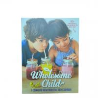 China Wholesome Child Matte Hardcover Cooking Book Printing Custom Smyth Sewn Binding With Paper Cover factory