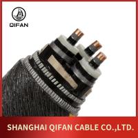Quality Three Core 8.7/15kv Steel Wire Armoured Submarine Undersea Power Cable for sale