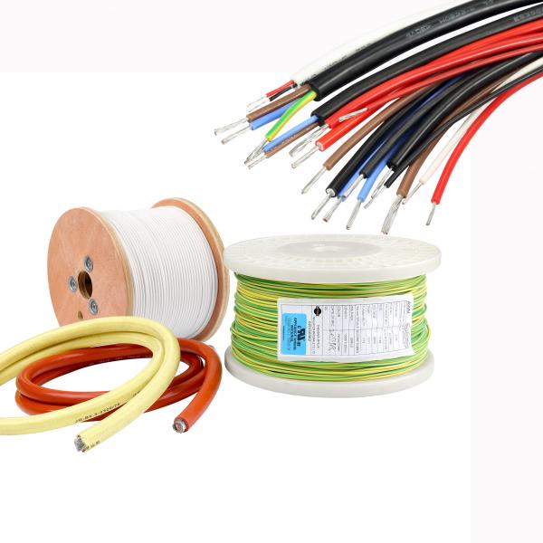 Quality Silicone Rubber Insulated Wire Used In Home Appliance/Lighting/Heater Tinned Copper High Temperature Electric Wires for sale