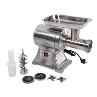 Quality 2/3HP Food Grade Electric Meat Grinder Mincer With Stuffing Plate for sale