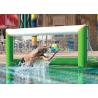 China Heat welding adults inflatable water polo goal with lead free 1000D pvc tarpaulin factory