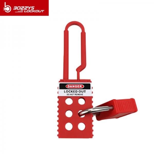 Quality Lockout Hasp lock for safety Dielectric and Plastic allow to 6 padlocks for sale