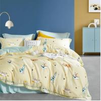 Quality Natural 100% Printed Tencel Fabric Sheets Bedsheet Comforter Duvet Cover Bedding for sale